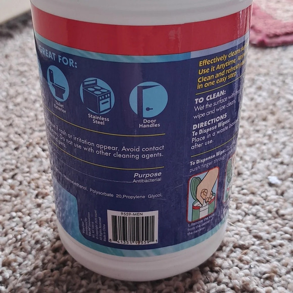 Wipe out cleaning wipes. Fresh scent - Picture 3 of 5